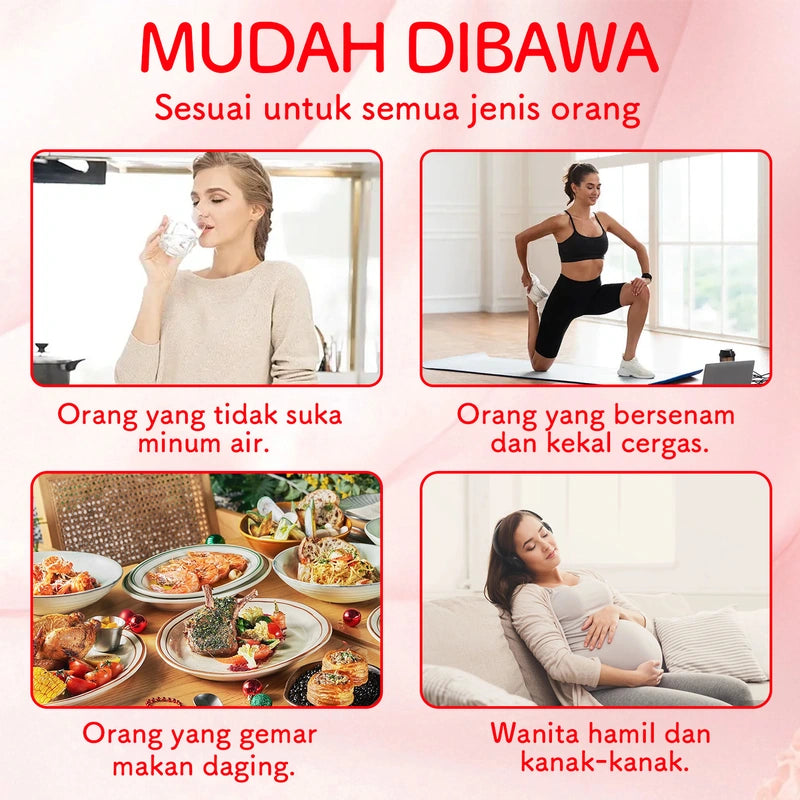 BIYODE Strawberry Collagen & Glutathione Beauty Milk Drink